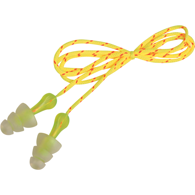 Zátky do uší E.A.R. PELTOR TRI FLANGE PN-01-006, se šňůrkou 32dB