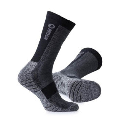 Ponožky SILVER, antibakteriální, černo-šedá