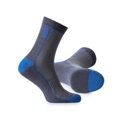 Ponožky ACTIVE, funkční, šedo-modré