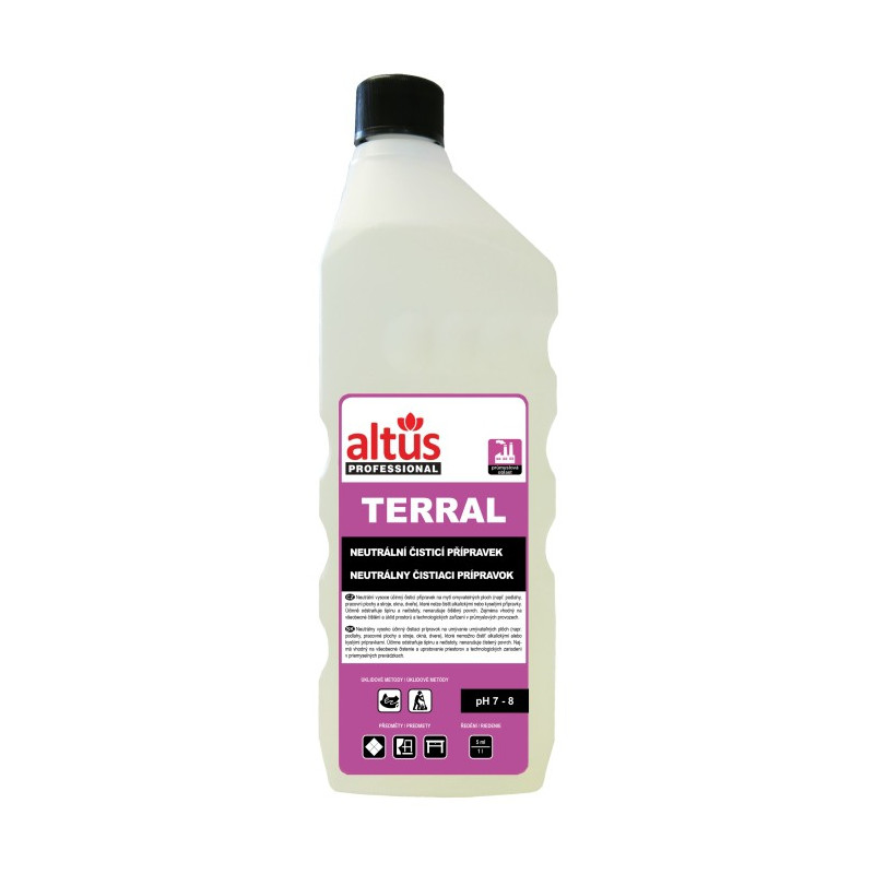 ALTUS Professional TERRAL, neutrální čisticí přípravek, 1 litr
