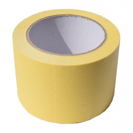 Lepící páska krepová 75 mm šíře x 50 m návin do 60 stupňů Celsia