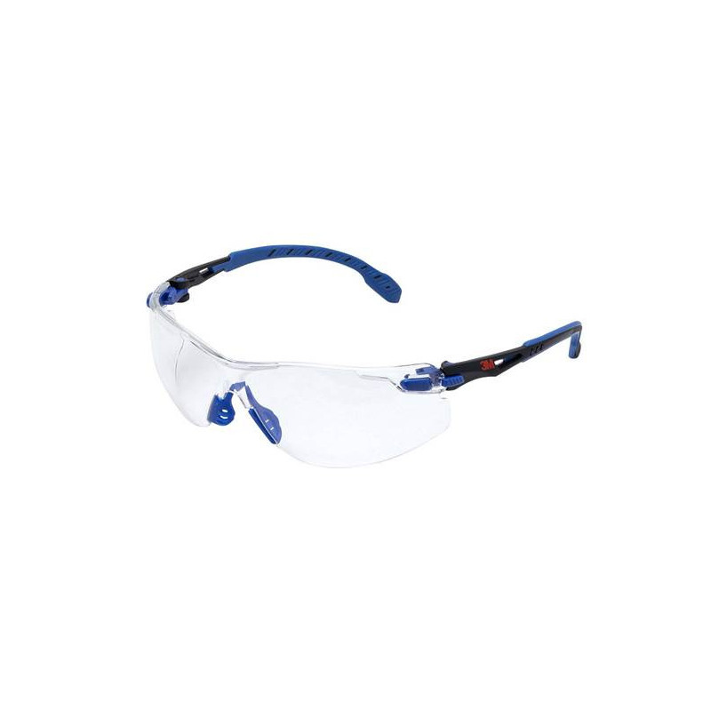 Brýle Solus Scotchgard S1101SGAF-EU, modro-černé, čiré - AKCE!
