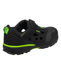 Obuv BENNON PREDATOR S1P ESD, sandál s karbonovou špicí a planžetou, černá