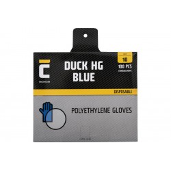 Rukavice DUCK BLUE HG, jednorázové, balení na zavěšení  - cena za celé balení 100 ks 