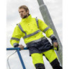 Bunda HI-VIZ 4v1, zateplená, nepromokavá
