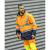 Bunda HI-VIZ 4v1, zateplená, nepromokavá