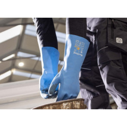 Rukavice ATG MaxiChem 76-730 TRItech, chemické
