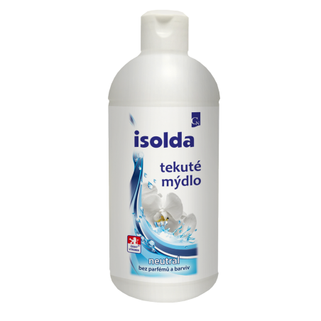 Tekuté mýdlo ISOLDA NEUTRAL bez parfémů a barviv Medispender, 500ml