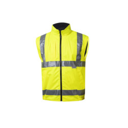 Bunda HI-VIZ 4v1, zateplená, nepromokavá