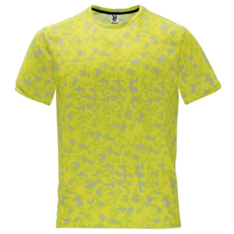 Tričko Assen, sportovní, pánské, s potiskem, barvy: černé, žluté, červené