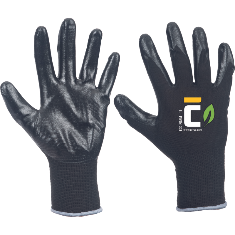 Rukavice ECO foam, černá