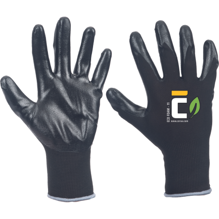 Rukavice ECO foam, černá