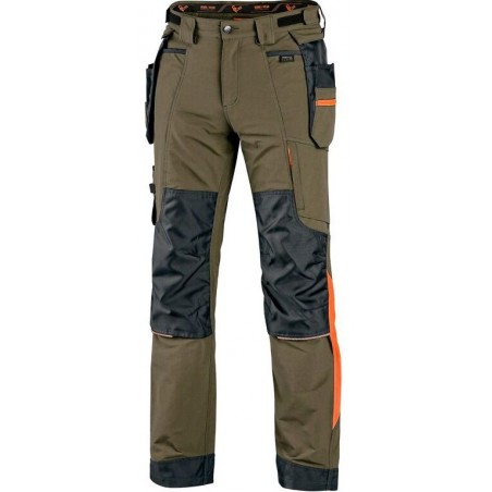 Kalhoty CXS NAOS do pasu, pánské s HV reflexní doplňky