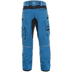 Kalhoty do pasu CXS STRETCH, zkrácené na 170-176cm, pánská, modré