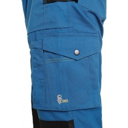 Kalhoty do pasu CXS STRETCH, zkrácené na 170-176cm, pánská, modré