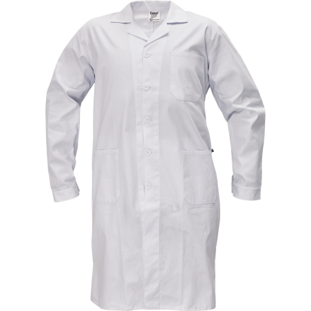 Plášť FERN dlouhý rukáv, pánský, bílý