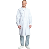 Plášť FERN dlouhý rukáv, pánský, bílý