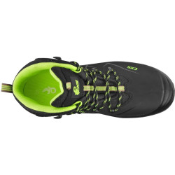 Obuv CXS Universe METEOR O2, kotníková, černo-zelená
