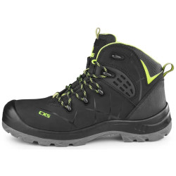 Obuv CXS Universe METEOR O2, kotníková, černo-zelená