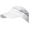 Čepice ALZETTE, bílá se stříbrným proužkem