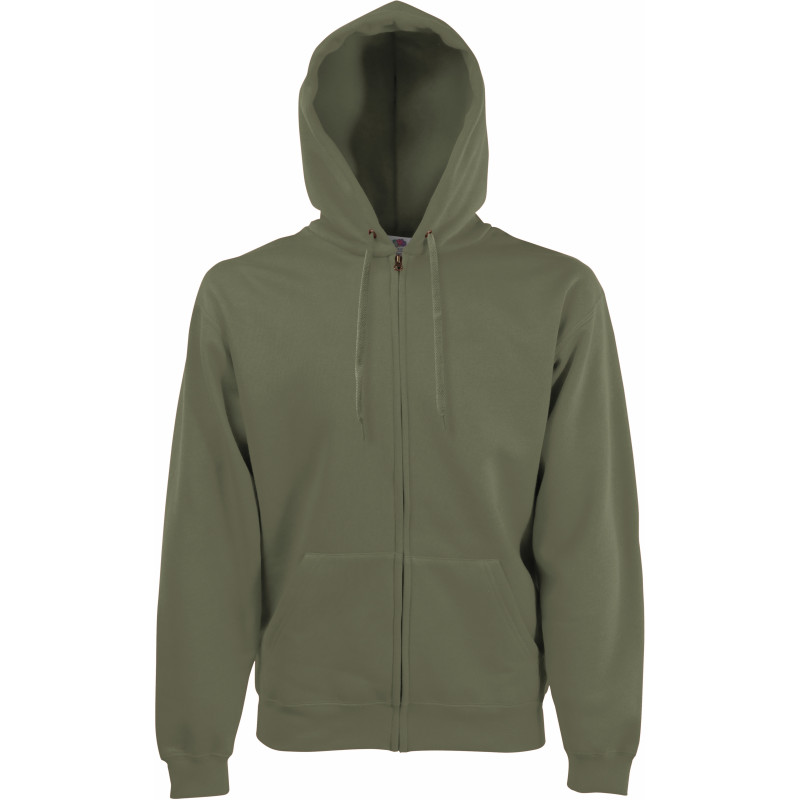 Mikina Premium Hooded Sweat Jacket s kapucí