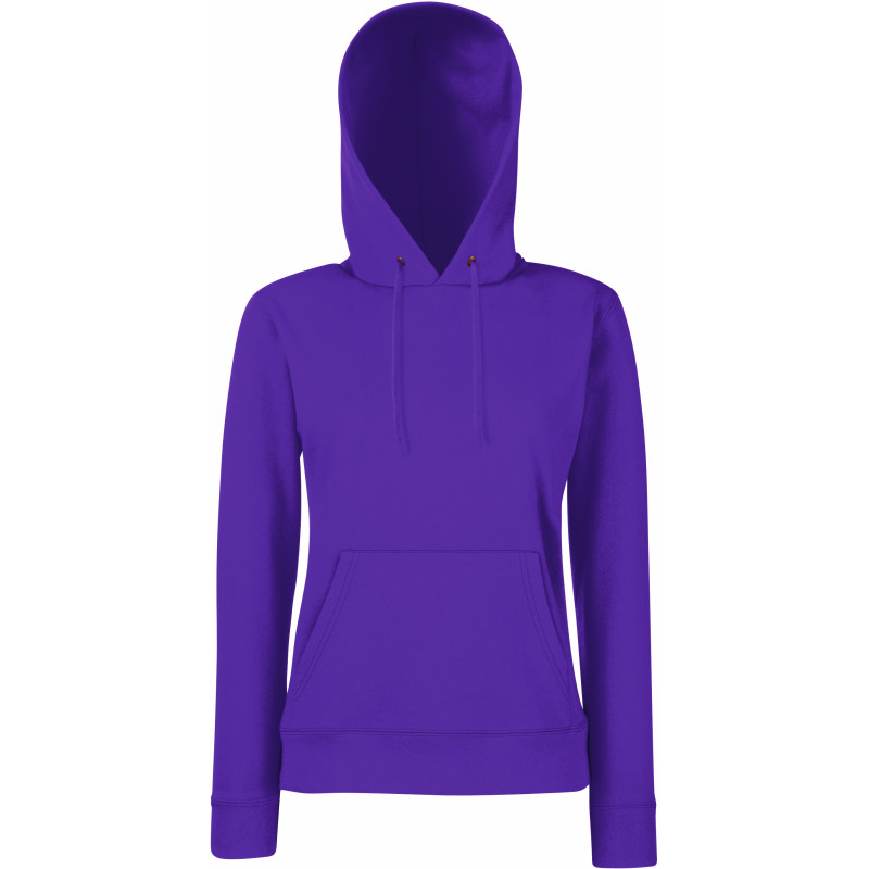 Mikina Classic Lady-Fit Hooded Sweat s kapucí, dámská