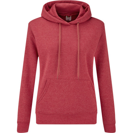 Mikina Classic Lady-Fit Hooded Sweat s kapucí, dámská