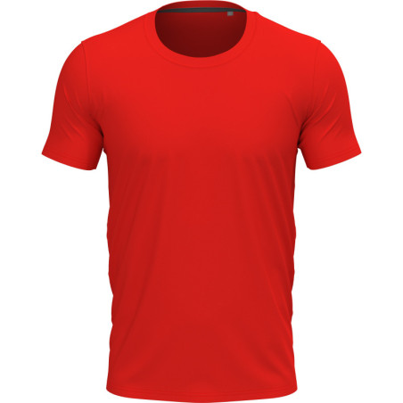 Tričko Crew Neck T Clive, krátký rukáv, pánské