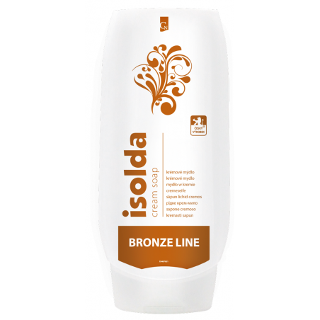 Krémové mýdlo ISOLDA Bronze line, CLICK&GO, 500ml