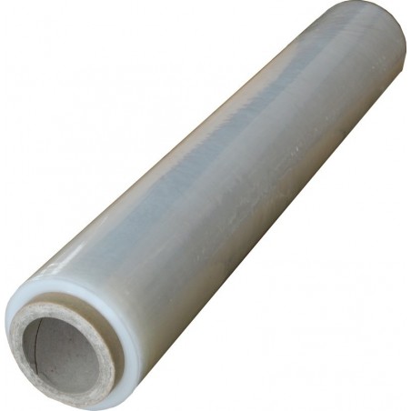 Fixační fólie 1,9 kg, transparentní, dutinka 680g, šíře 50 cm/23 my