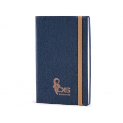 Zápisník CXS modrý, linkovaný, 80 listů, rozměr 82x136 mm